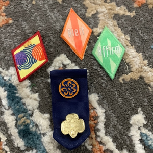Embroidery Patch‎ Girl Scouts USED